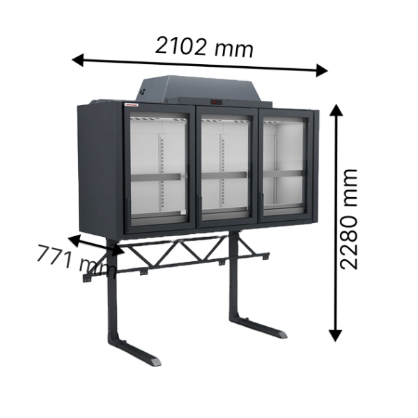 Морозильный шкаф AHT KINLEY XL 210