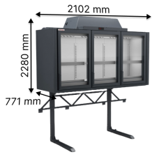 Морозильный шкаф AHT KINLEY XL 210