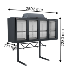 Морозильный шкаф AHT KINLEY XL 250