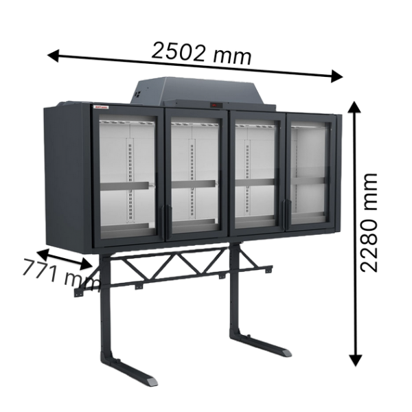 Морозильный шкаф AHT KINLEY XL 250