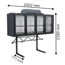 Морозильный шкаф AHT KINLEY XL 250