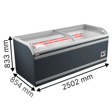 Морозильный ларь бонета AHT Miami 250