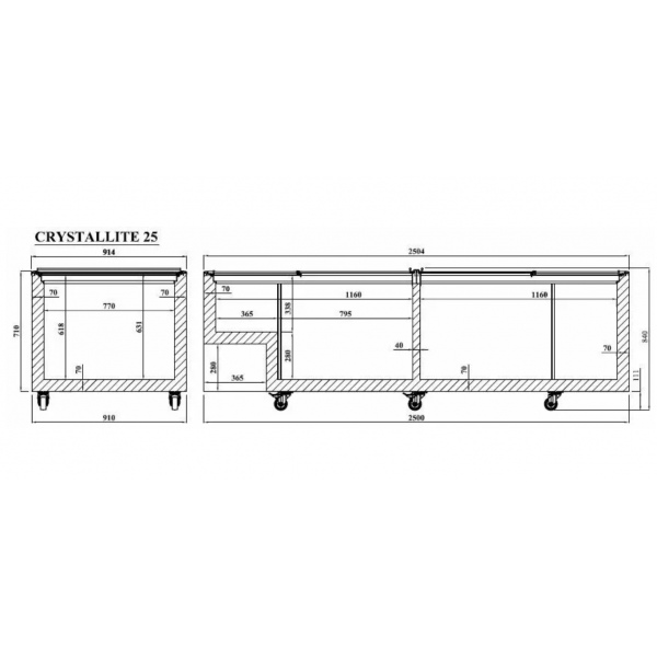 Морозильна бонета CRYSTAL Crystallite 25 Led