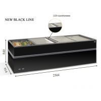Морозильна бонета CRYSTAL Crystallite 25 Led New Black Line