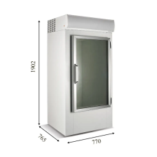 Морозильна шафа з глухими дверима CRYSTAL ICE BOX 24
