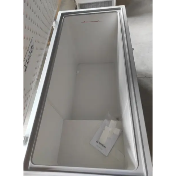 Морозильний лар з глухою кришкою CRYSTAL Iraklis 46 Inox
