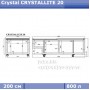 Морозильный ларь бонета Crystal CRYSTALLITE 20