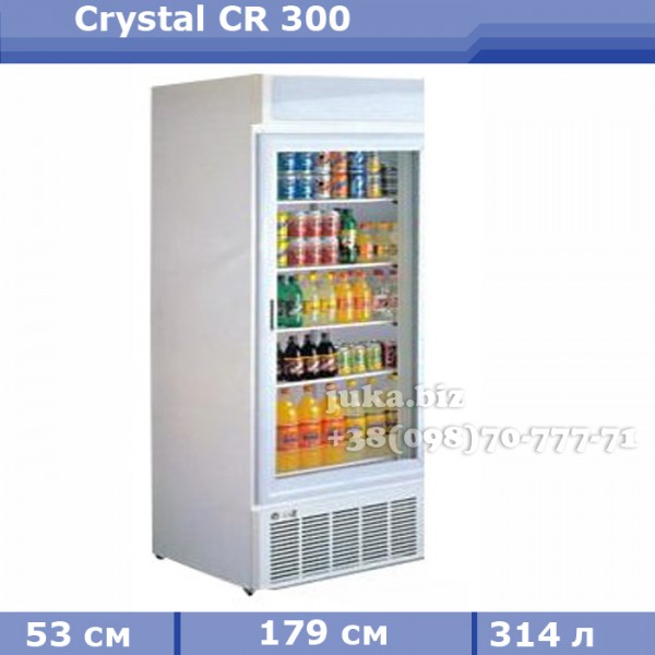 Холодильный шкаф витрина Crystal CR 300