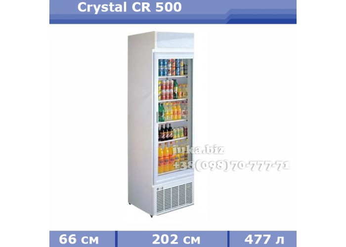 Холодильна шафа вітрина Crystal CR 500