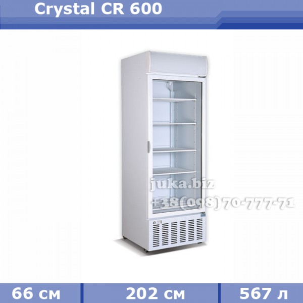Холодильный шкаф витрина Crystal CR 600