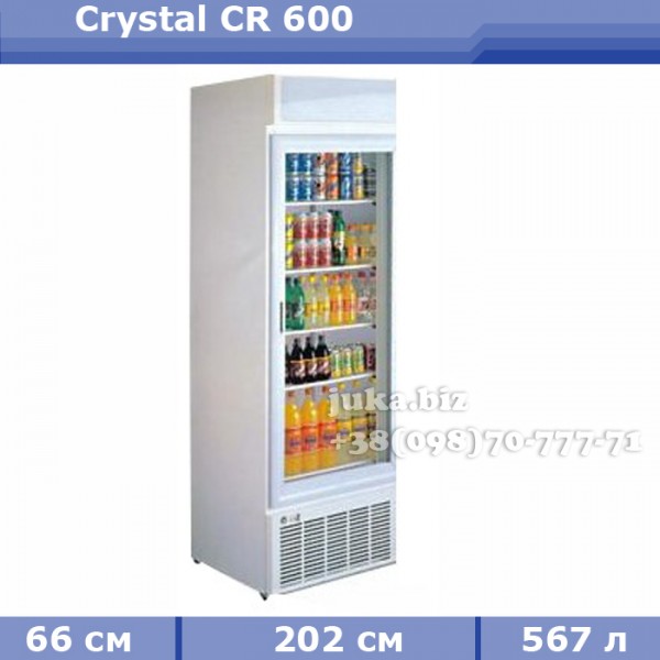 Холодильный шкаф витрина Crystal CR 600