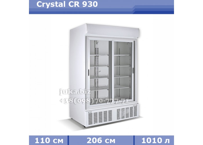 Холодильна шафа вітрина Crystal CR 930