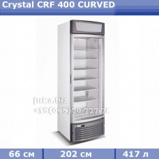 Морозильный шкаф Crystal CRF 400 CURVED