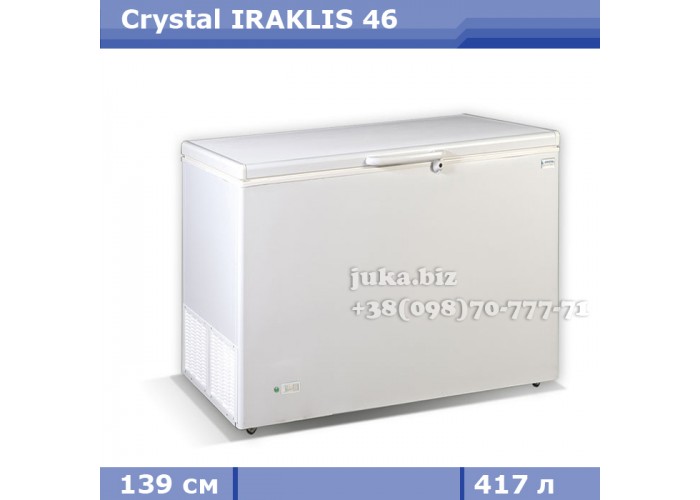 Морозильный ларь с глухой крышкой Crystal ИРАКЛИС 46