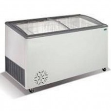 Морозильний лар з гнутим склом Crystal Venus 46 SGL
