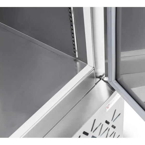 Морозильна шафа з глухими дверима CRYSTAL Gelobox Inox