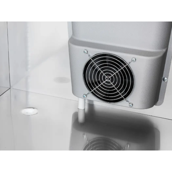 Морозильна шафа з глухими дверима CRYSTAL Gelobox Inox