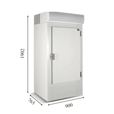 Морозильна шафа з глухими дверима CRYSTAL ICE BOX 30