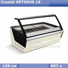 Морозильна вітрина для вагового морозива Crystal OPTIMUS 16