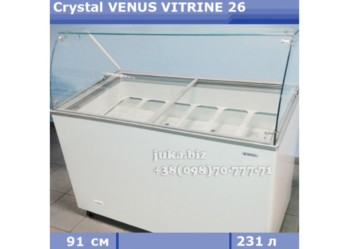Витрина для весового мороженого Crystal VENUS VITRINE 26
