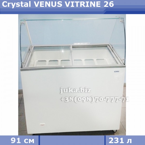 Витрина для весового мороженого Crystal VENUS VITRINE 26