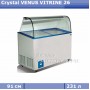 Морозильна вітрина для вагового морозива Crystal VENUS VITRINE 26
