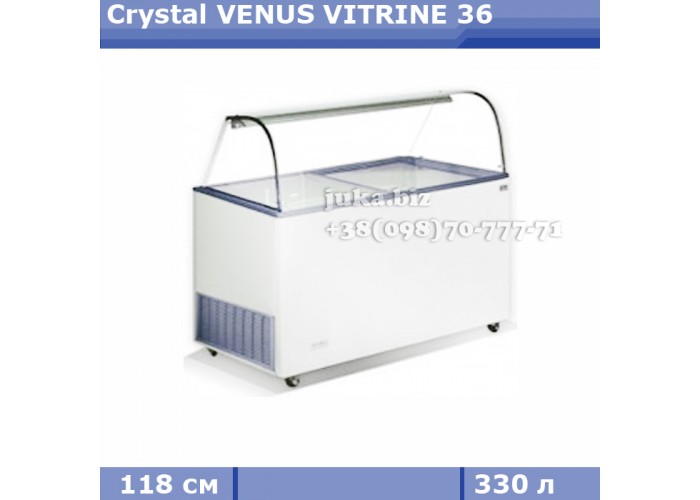 Морозильна вітрина для вагового морозива Crystal VENUS VITRINE 36