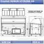 Морозильна вітрина для вагового морозива Crystal VENUS VITRINE 46