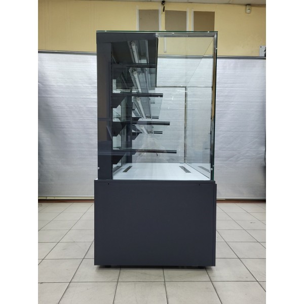 Кондитерська вітрина (нержавійка) KUM ECLAIR INOX 1.5, 4 Полиці