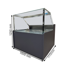 Холодильна вітрина універсальна куб KUM GASTRONOMY DROPLET 1.0 Статичний