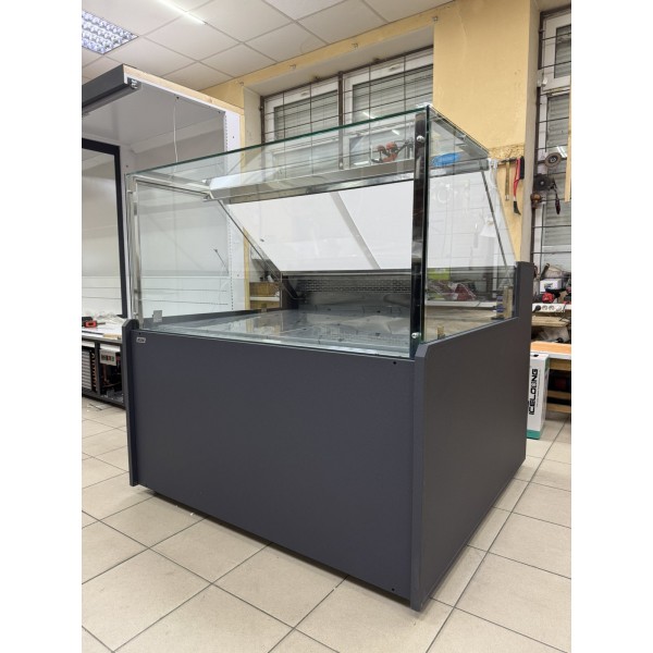 Холодильна вітрина універсальна куб KUM GASTRONOMY DROPLET 1.3 Статичний