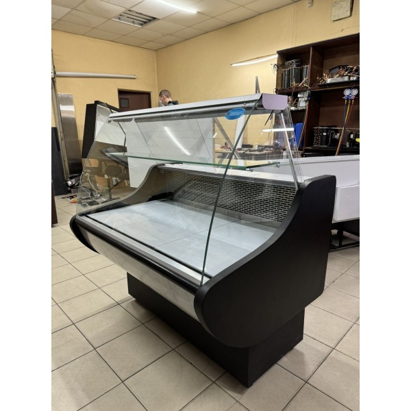 Холодильная витрина со сферическим стеклом KUM GASTRONOMY KATRIN 1.2 Статический