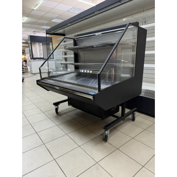 Холодильна вітрина відкрита (промо) KUM PROMO MAX TORNADO 1.3, 2 Полиці