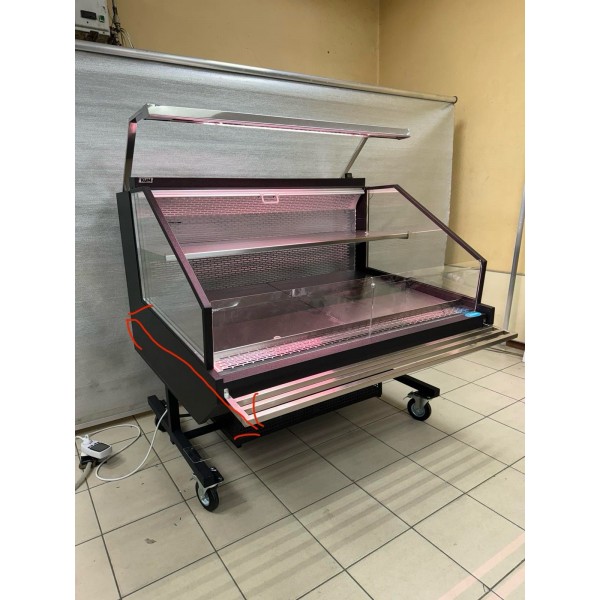 Холодильна вітрина відкрита (промо) KUM PROMO MAX TORNADO 1.3, 2 Полиці