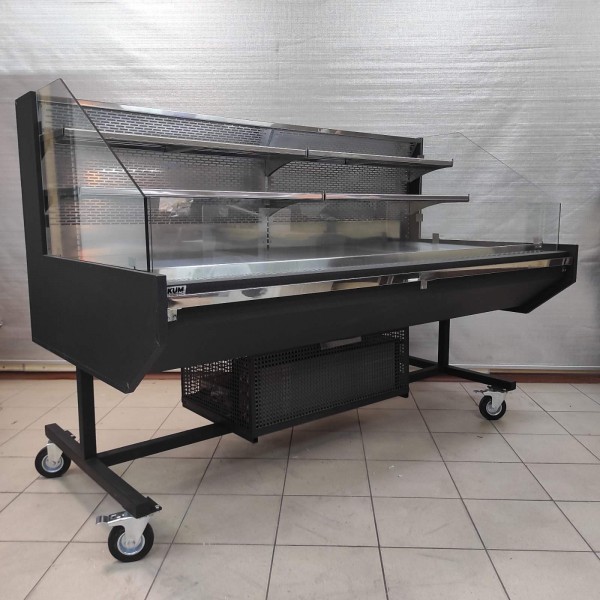 Холодильна вітрина відкрита (промо) KUM PROMO MAX TORNADO 1.9, 2 Полиці