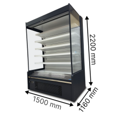 Холодильная горка (Регал) KUM TORNADO 1.5