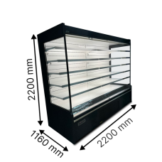 Холодильная горка (Регал) KUM TORNADO 2.2