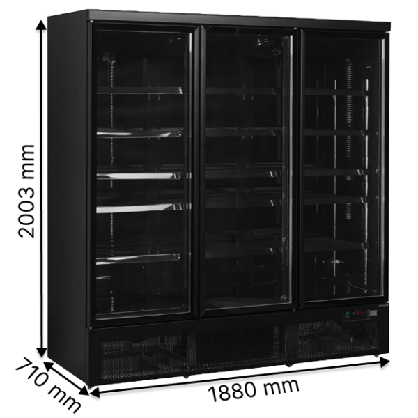 Холодильні шафи TEFCOLD Atom Maxi C3DBB