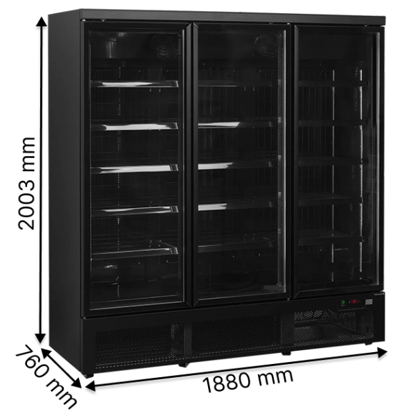 Морозильные шкафы TEFCOLD Atom Maxi F3DBB