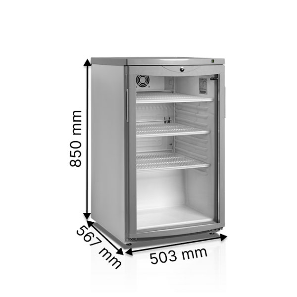 Барні шафи, мінібари TEFCOLD BC145W/FAN