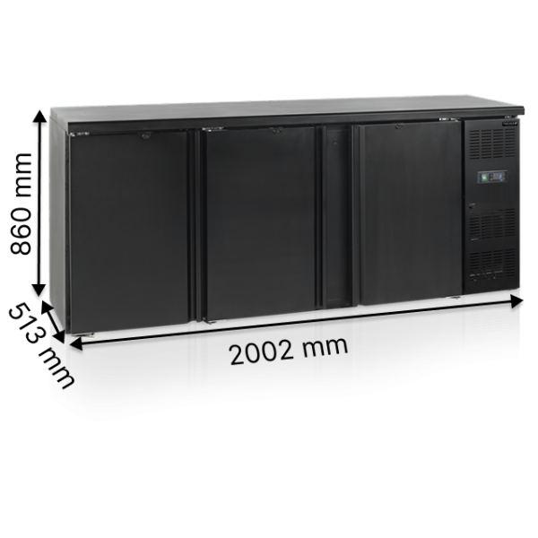 Барные шкафы, минибары TEFCOLD CBC310