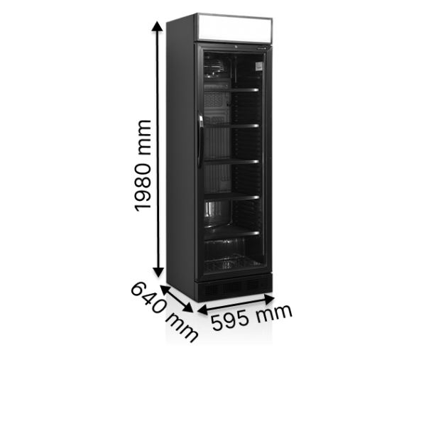 Холодильные шкафы TEFCOLD CEV425CP BLACK