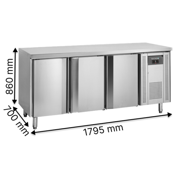 Холодильні столи TEFCOLD CK7310X1