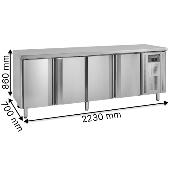Холодильні столи TEFCOLD CK7410X1