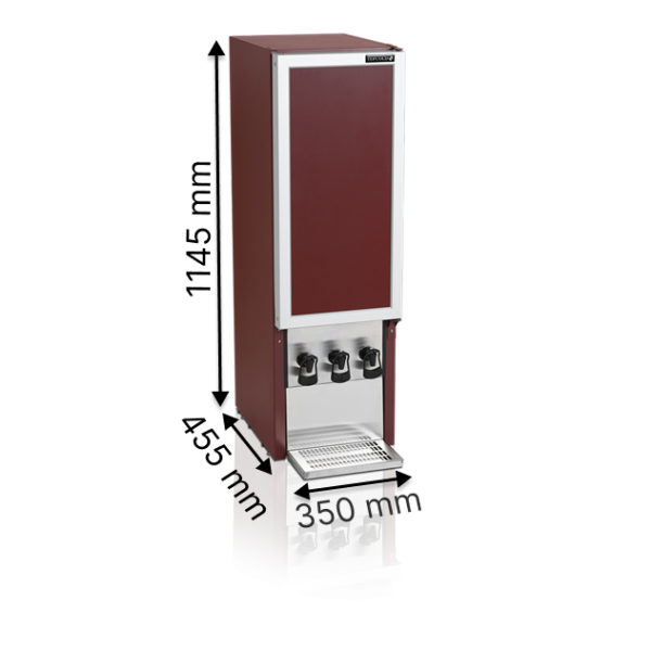 Шафи для вина TEFCOLD DKS95-3/10L