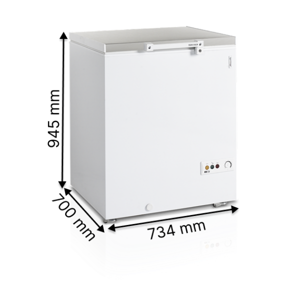 Морозильні ларі TEFCOLD FR205S SL