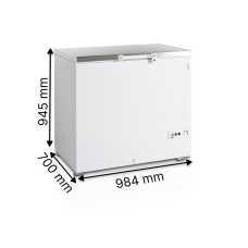 Морозильные лари TEFCOLD FR305S SL