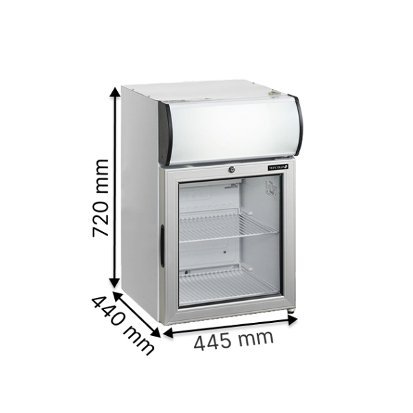 Холодильні шафи TEFCOLD FS60CP