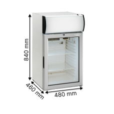 Морозильные шкафы TEFCOLD FS80CP/SUB ZE