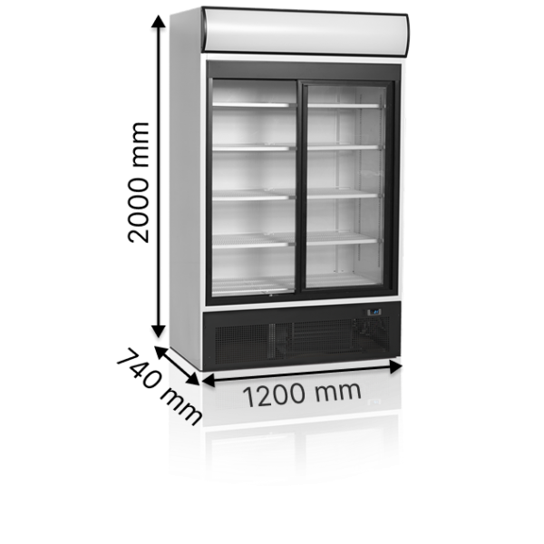 Холодильные шкафы TEFCOLD FSC1200S